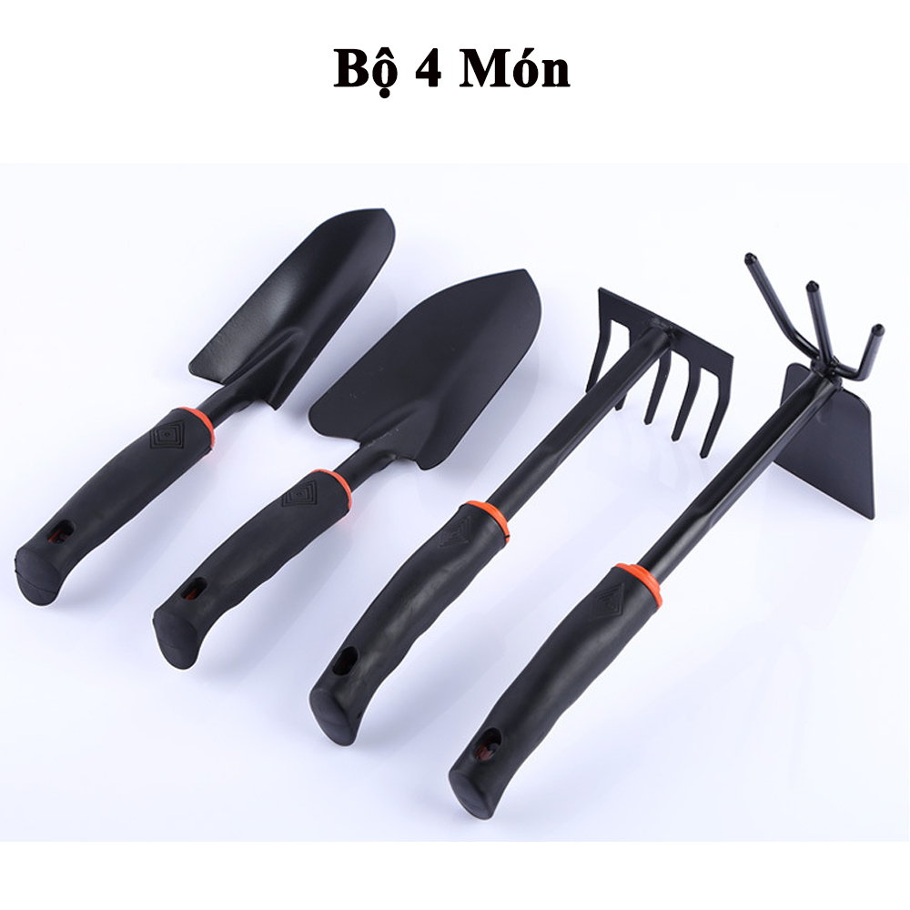 Bộ Dụng Cụ Làm Vườn Chăm Sóc Cây Cảnh Mini 4 Món