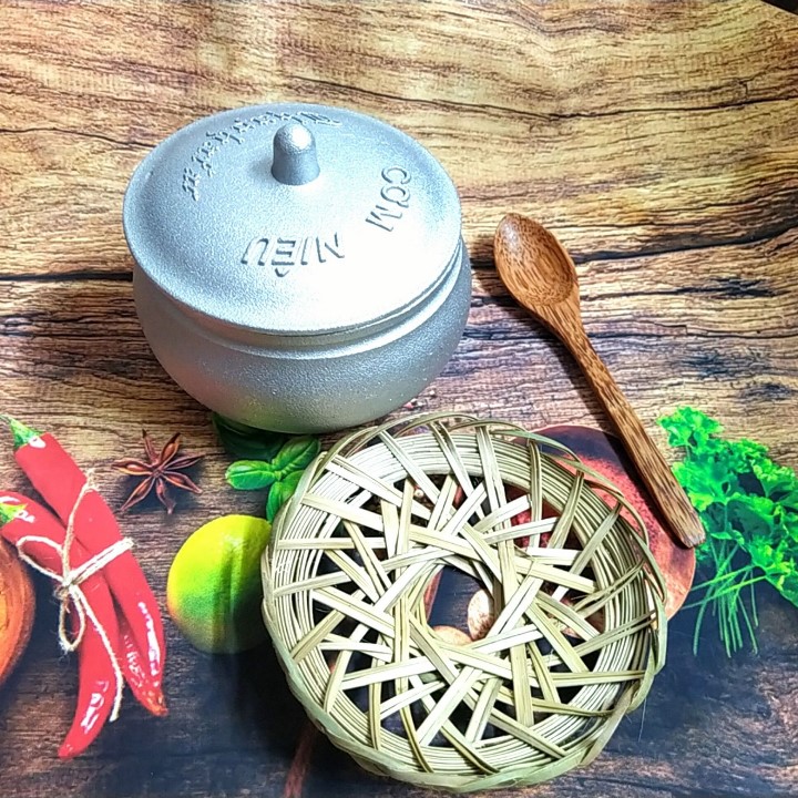 Thố Nồi cơm niêu GANG mẫu MỚI - tặng RẾ + MUỖNG GỖ CAOCẤP. Dụng cụ bếp dùng kho quẹt, cơm cháy giòn đều THƠM NGON. Nhà hàng quán ăn gia đình ĐẲNG CẤP