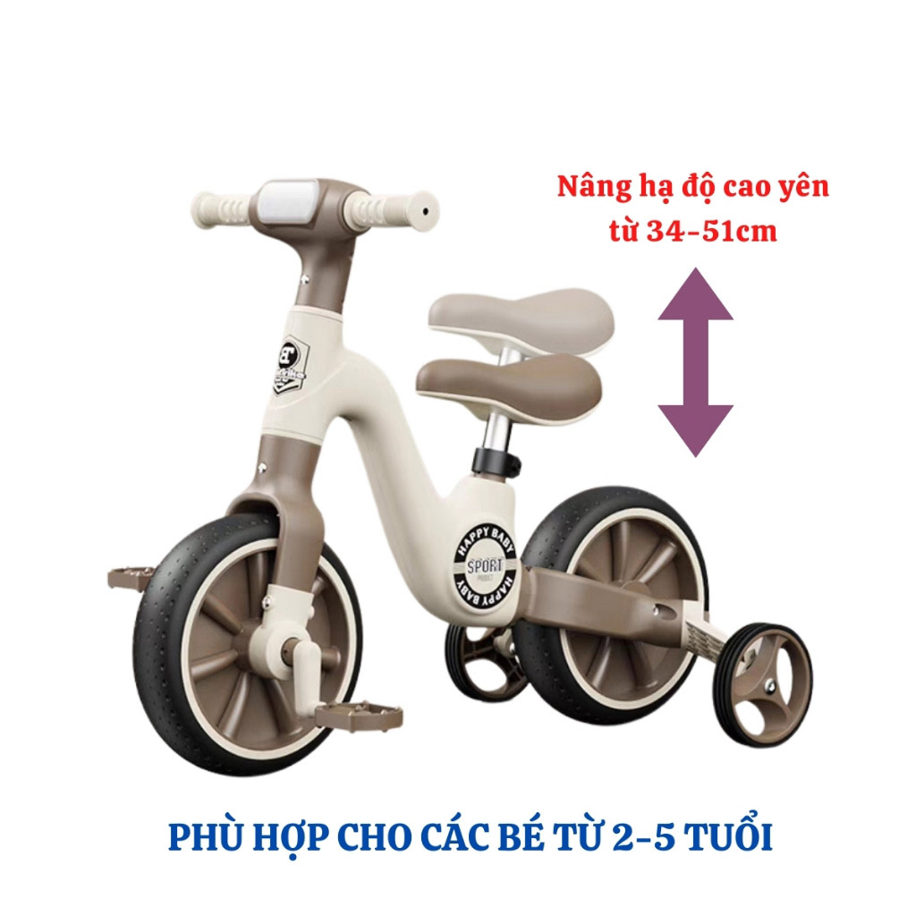 Xe thăng bằng xe chòi chân cao cấp dành cho bé.