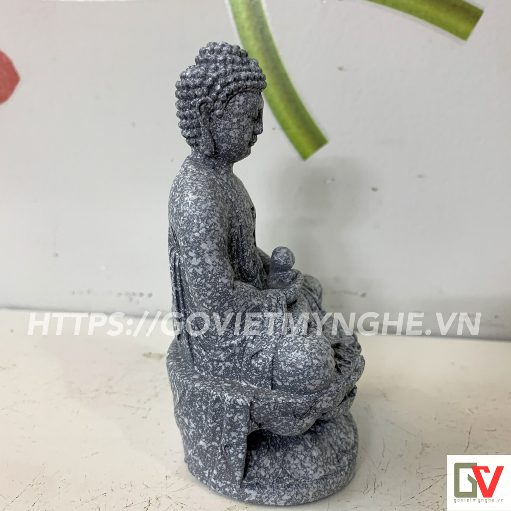 Tượng Đá Phật Thích Ca (Màu Đá)