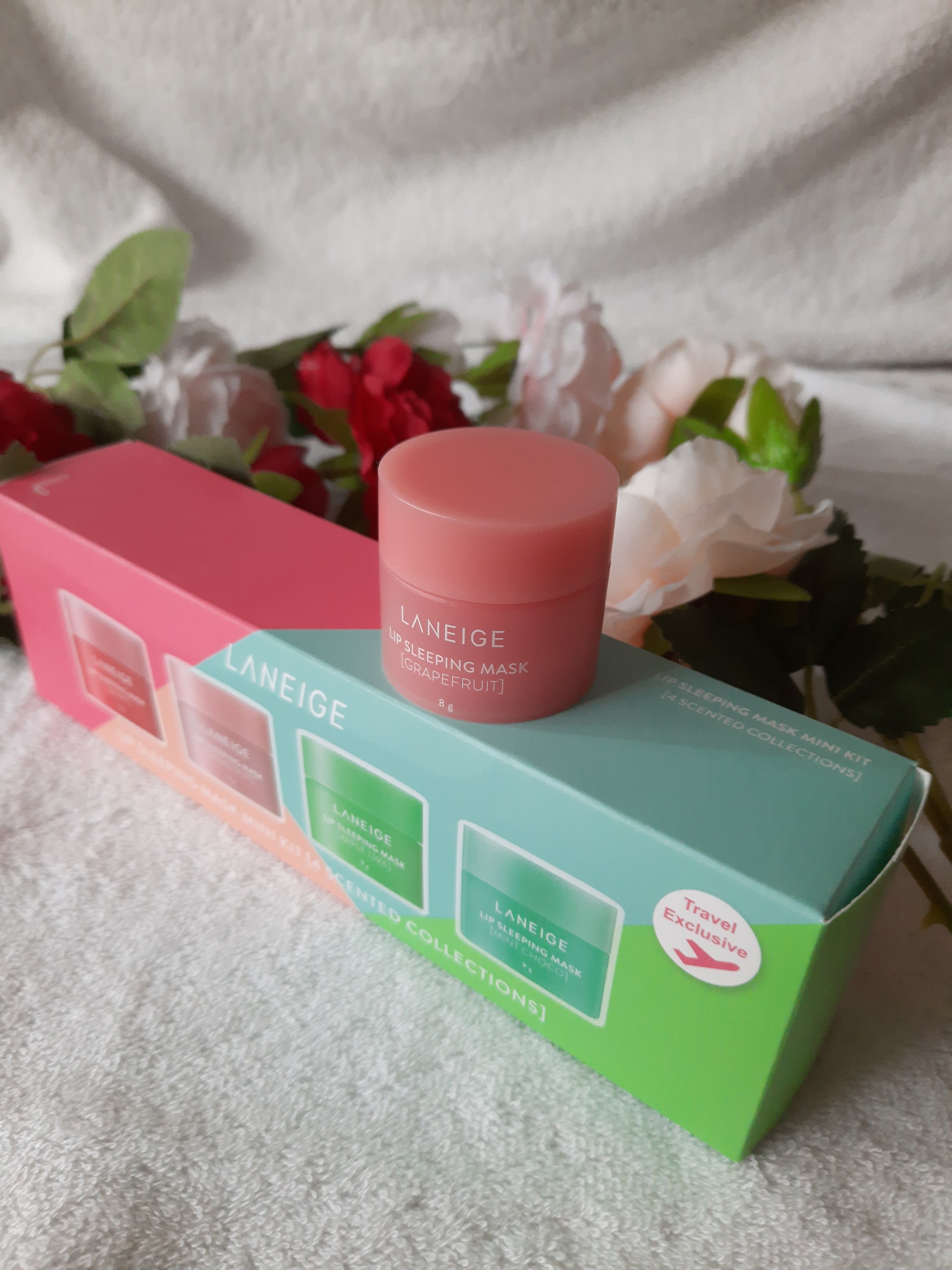 [HCM]Mặt nạ ủ môi Laneige Lip Sleeping Mask GrapeFruit 8g