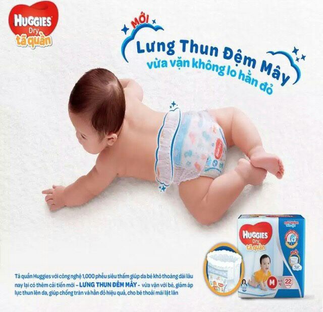 Bỉm quần huggies size XXL56