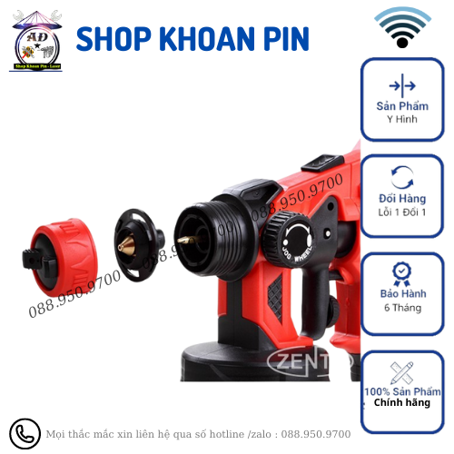 Máy phun sơn điện SPRAY 550w