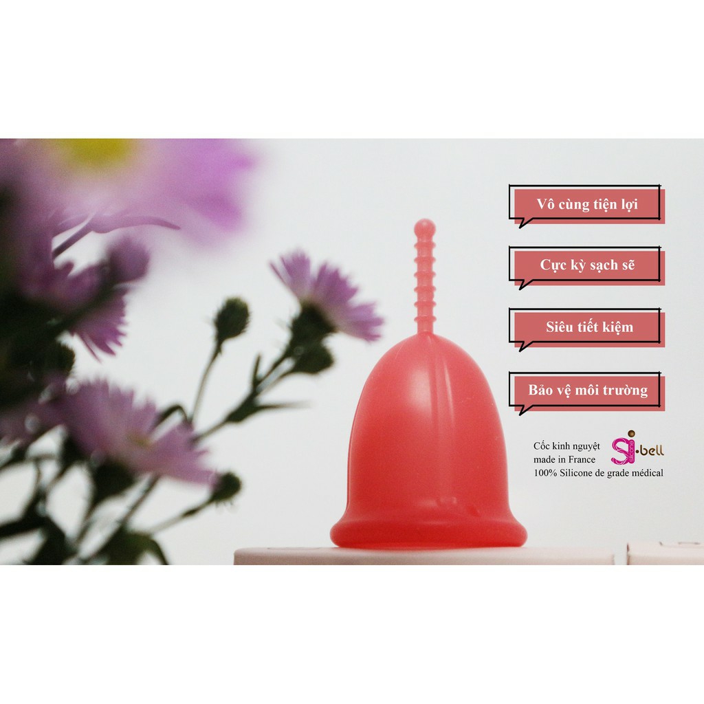 (Giá Hủy Diệt) Cốc Nguyệt San Sibell Cup Size L (Tặng Kèm Quà Hấp Dẫn)