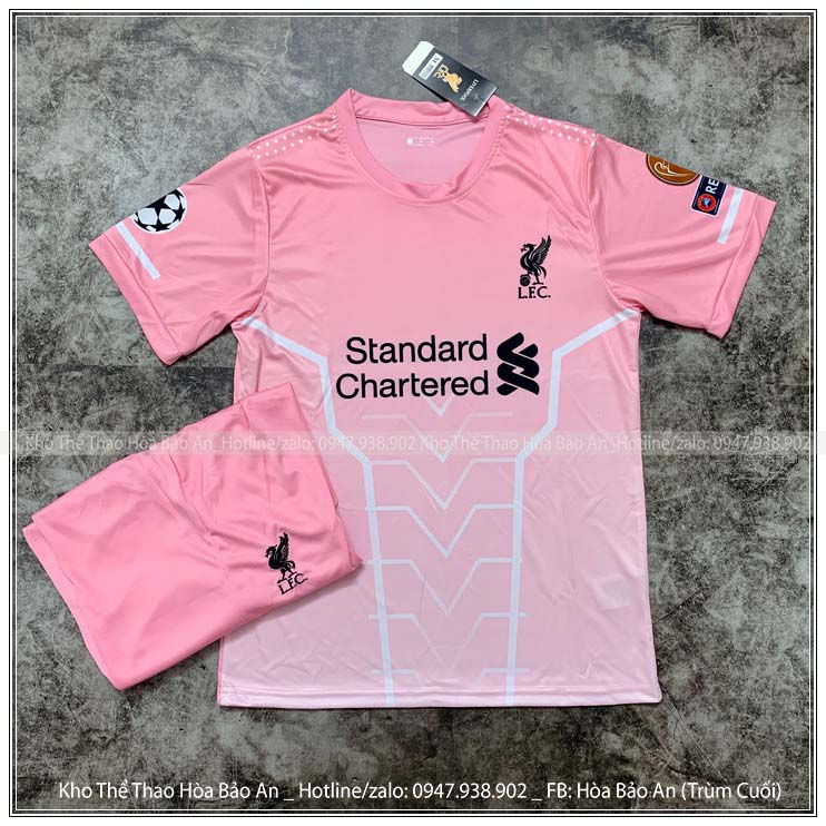 ÁO BÓNG ĐÁ CLB LIVERPOOL THUN ĐẸP 2020