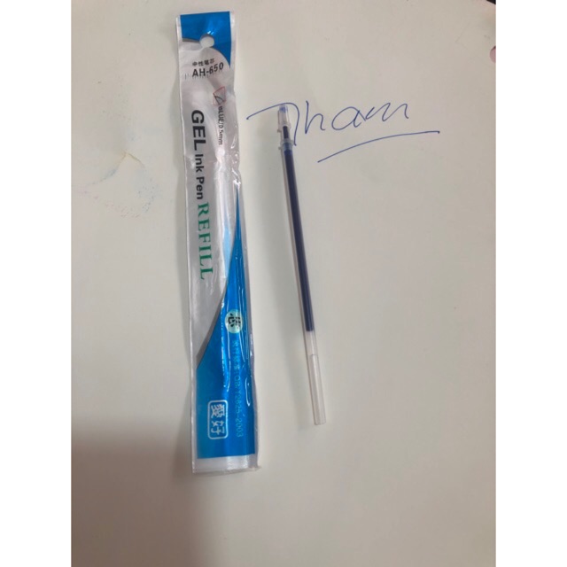 Ruột bút gel xanh tím