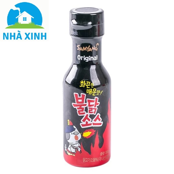 Sốt chấm Gà cay Samyang Hàn Quốc 200g (Sốt chấm đa dụng: chấm hải sản, chấm thịt, mì trộn cay...)