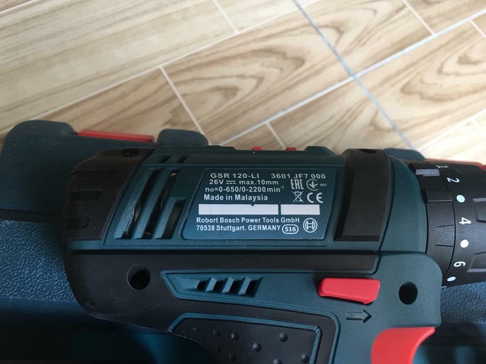 Khoan pin BOSH 26V có búa