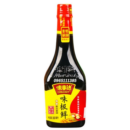 Xì Dầu Master 380ml - Xì dầu ngon