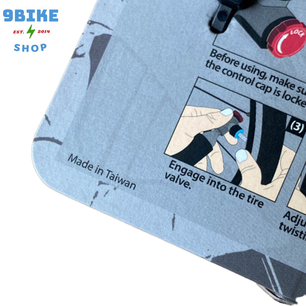 Bơm xe đạp CO2 GIYO GC-08C