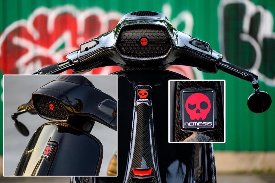 ỐP PHA HÌNH ĐẦU LÂU DÒNG VESPA SPRINT