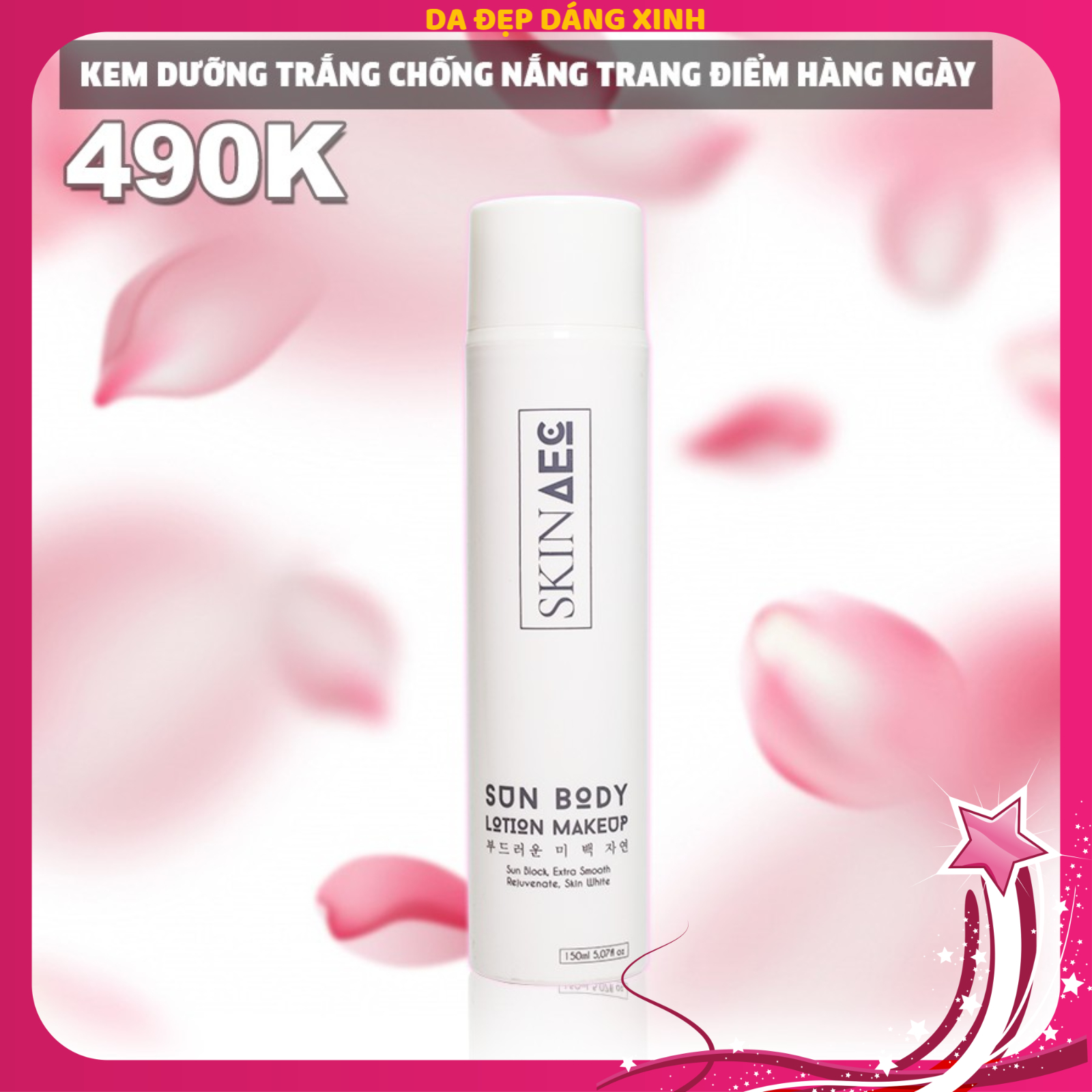 SKIN AEC -Bộ Đôi Kích Ủ - Dưỡng Khóa Trắng