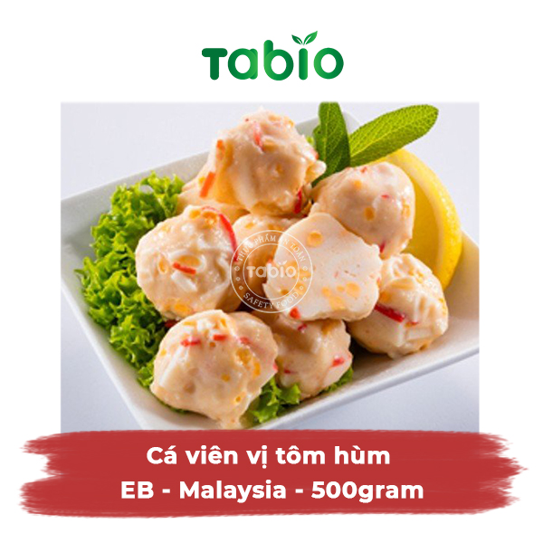HCM - Cá viên vị tôm hùm EB - Malaysia - 500gram - TABIO