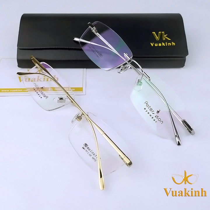 Kính cận không viền peterson TT45