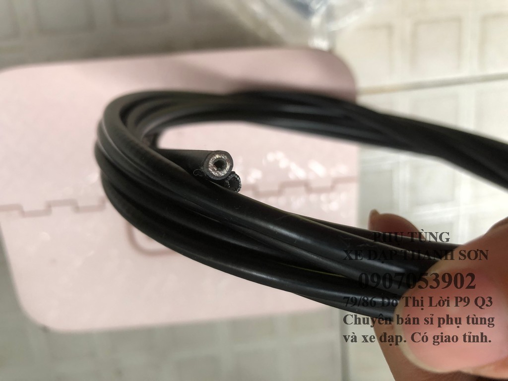 Vỏ dây thắng xe đạp màu đen Honda