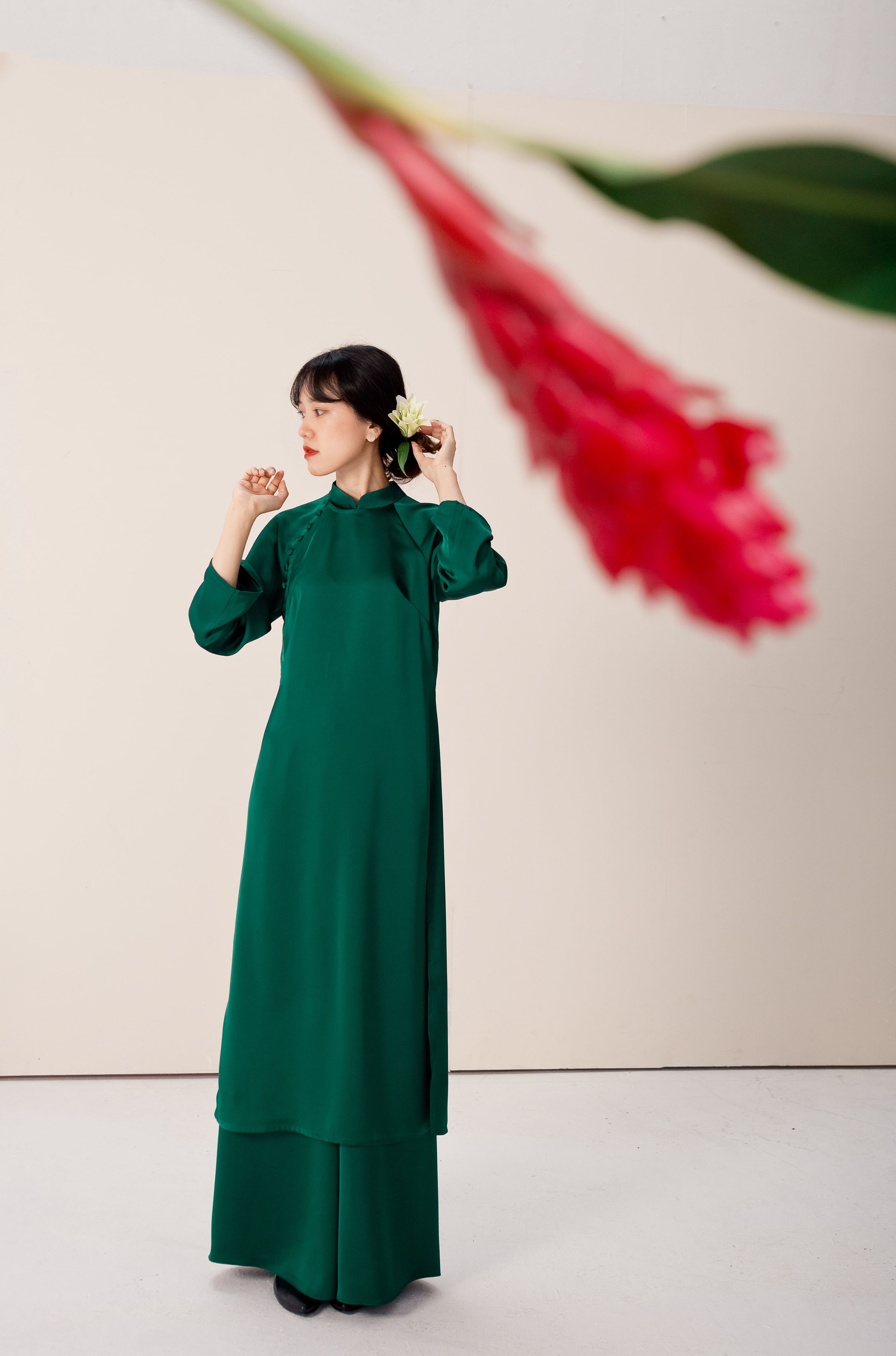 Chicka Chicka - Áo dài HÀ NỘI XANH LÁ