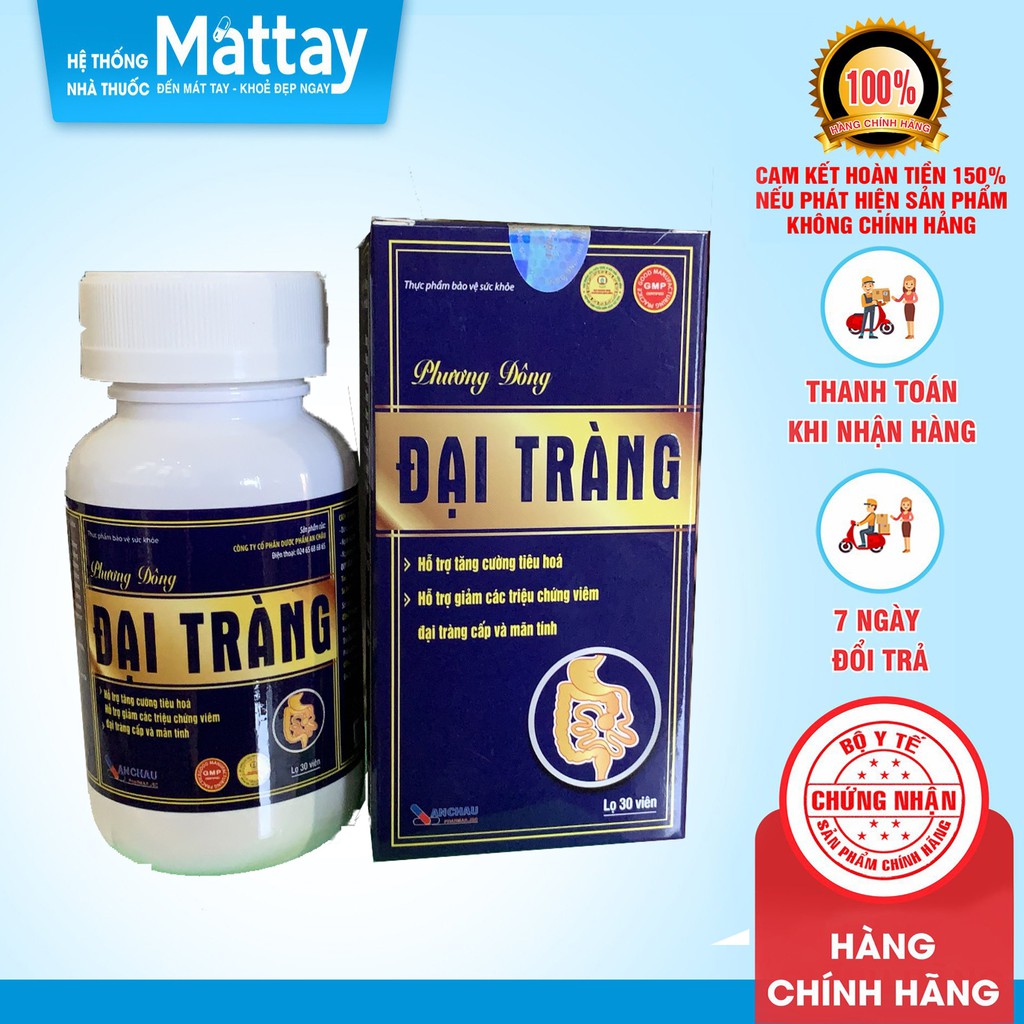 Phương Đông ĐẠI TRÀNG - Lọ 30 viên