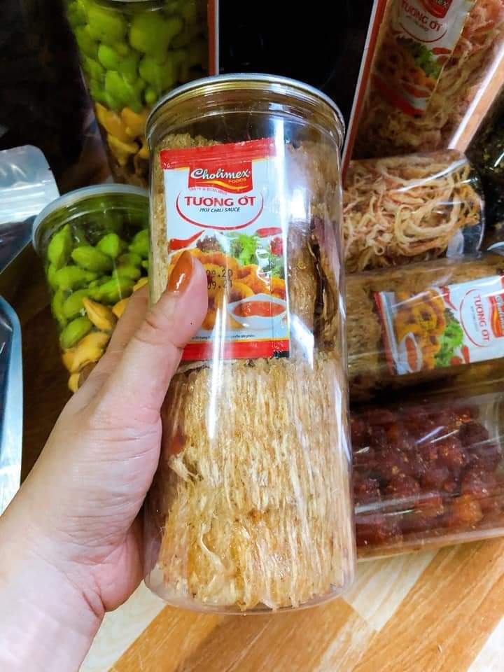 [HCM]Mực cán tẩm &Mực nước dừa xé sợi