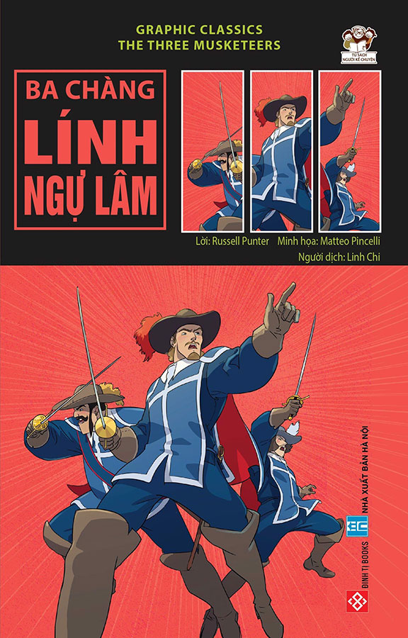 Sách - graphic classics - ba người lính ngự lâm - phương nam book