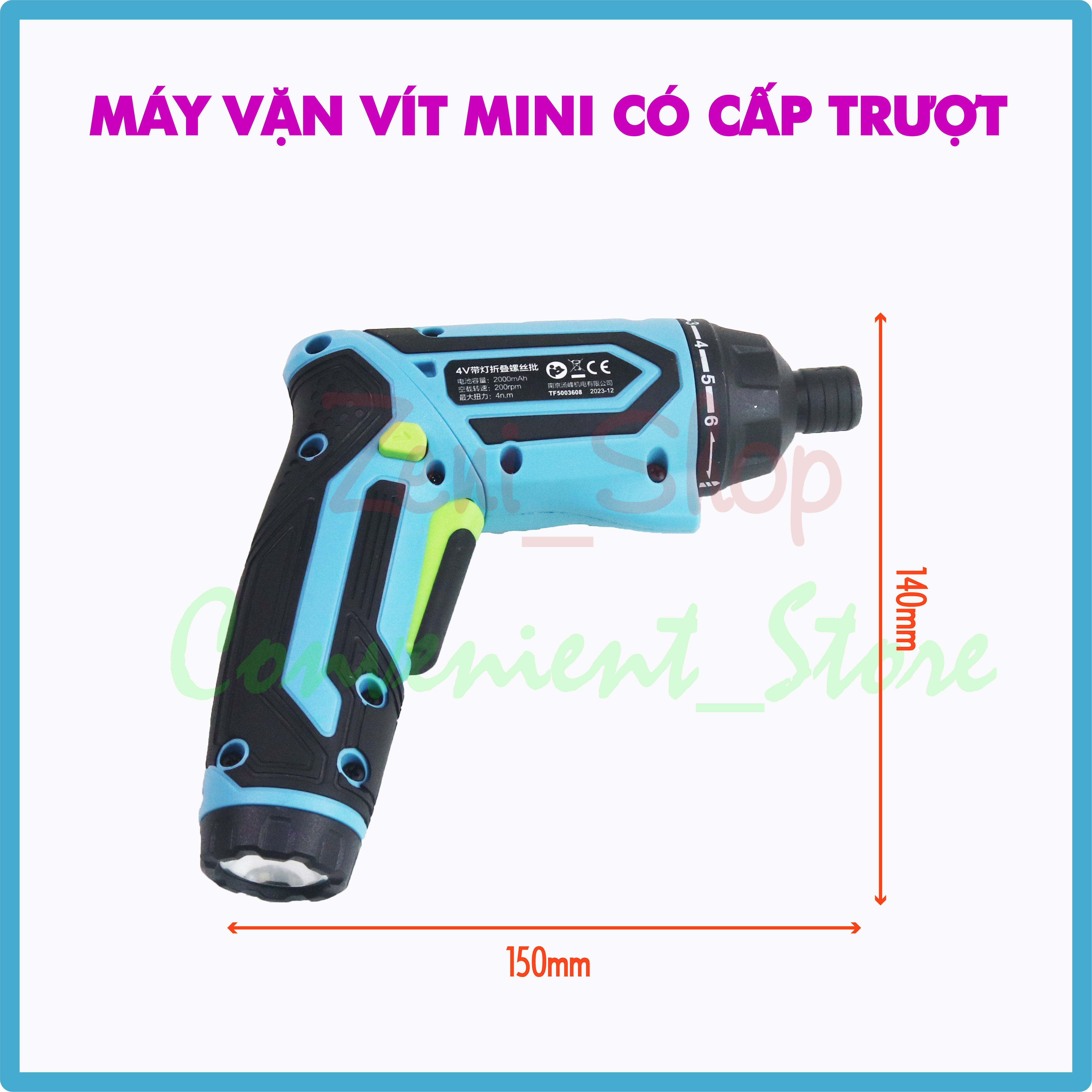 Vít GẬP Mini đa năng_đầu ngậm vít nhanh_hiệu Tonfon
