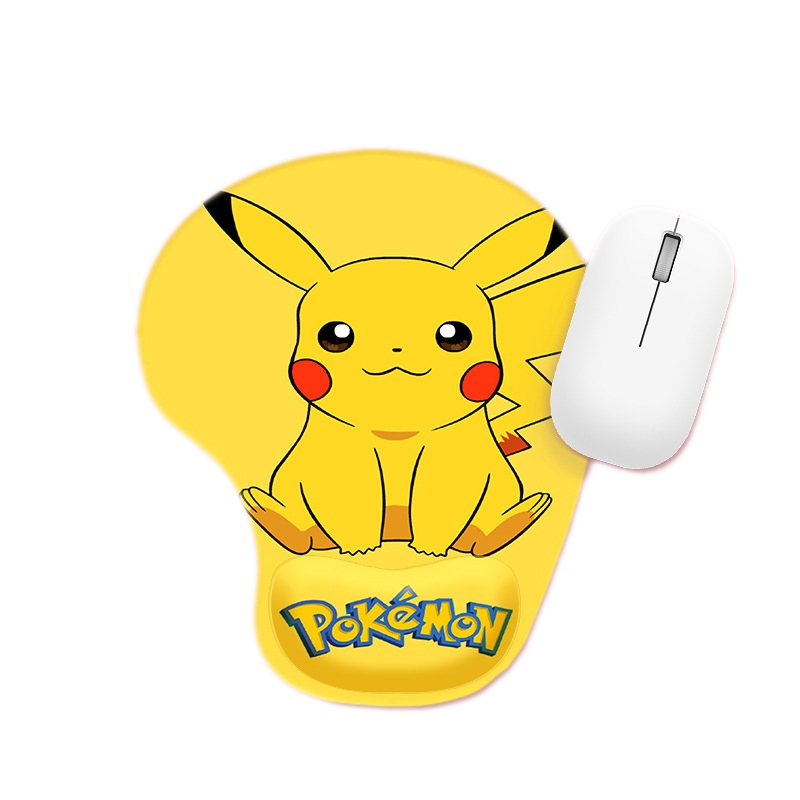 Anime mouse pad silicone 3D cute little mouse pad with cushion