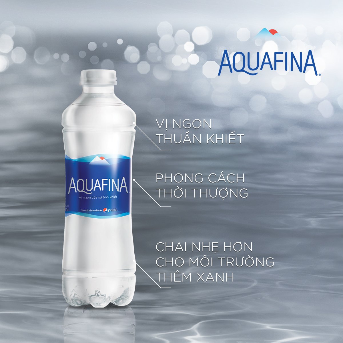 [SALE 15.6] Thùng 28 Chai Nước tinh khiết Aquafina (500ml/chai)