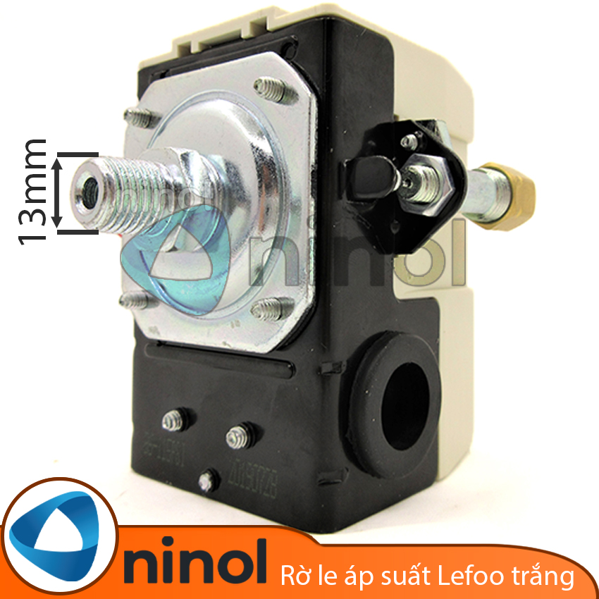 Rơ le áp suất máy nén khí Lefoo trắng
