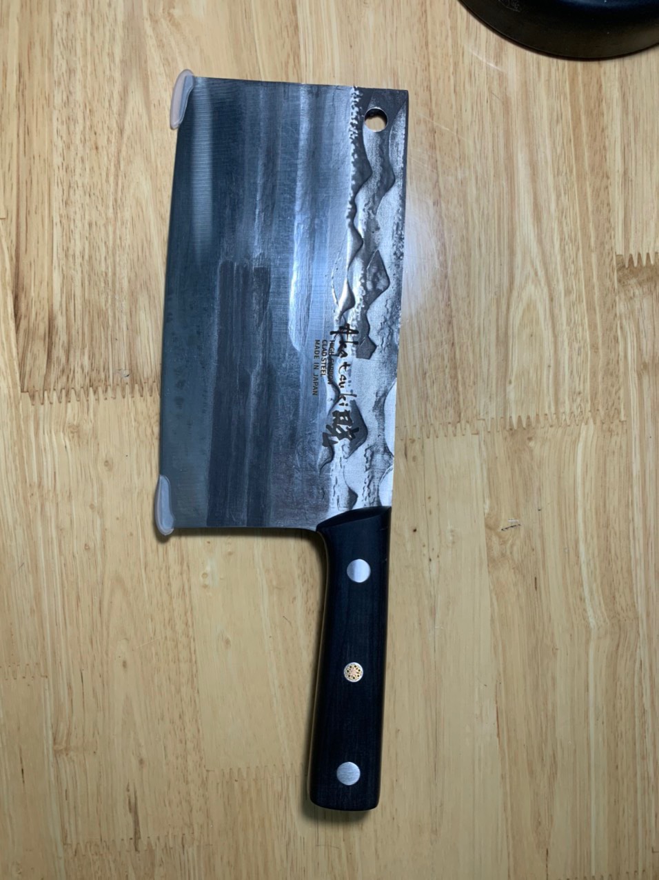 Bộ dao nấu bếp bếp nhật bản hàng bãi Akatsuki chặt xương thái rau thịt - Dao vân búa chuyên dụng cho nhà bếp - Dao cắt thịt kiểu cũ Đầu bếp đầu bếp Cắt xương đặc biệt