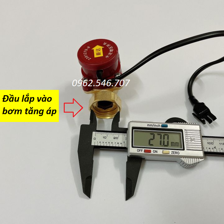 Rơ le bơm tăng áp dùng cho máy bơm áp lực mini
