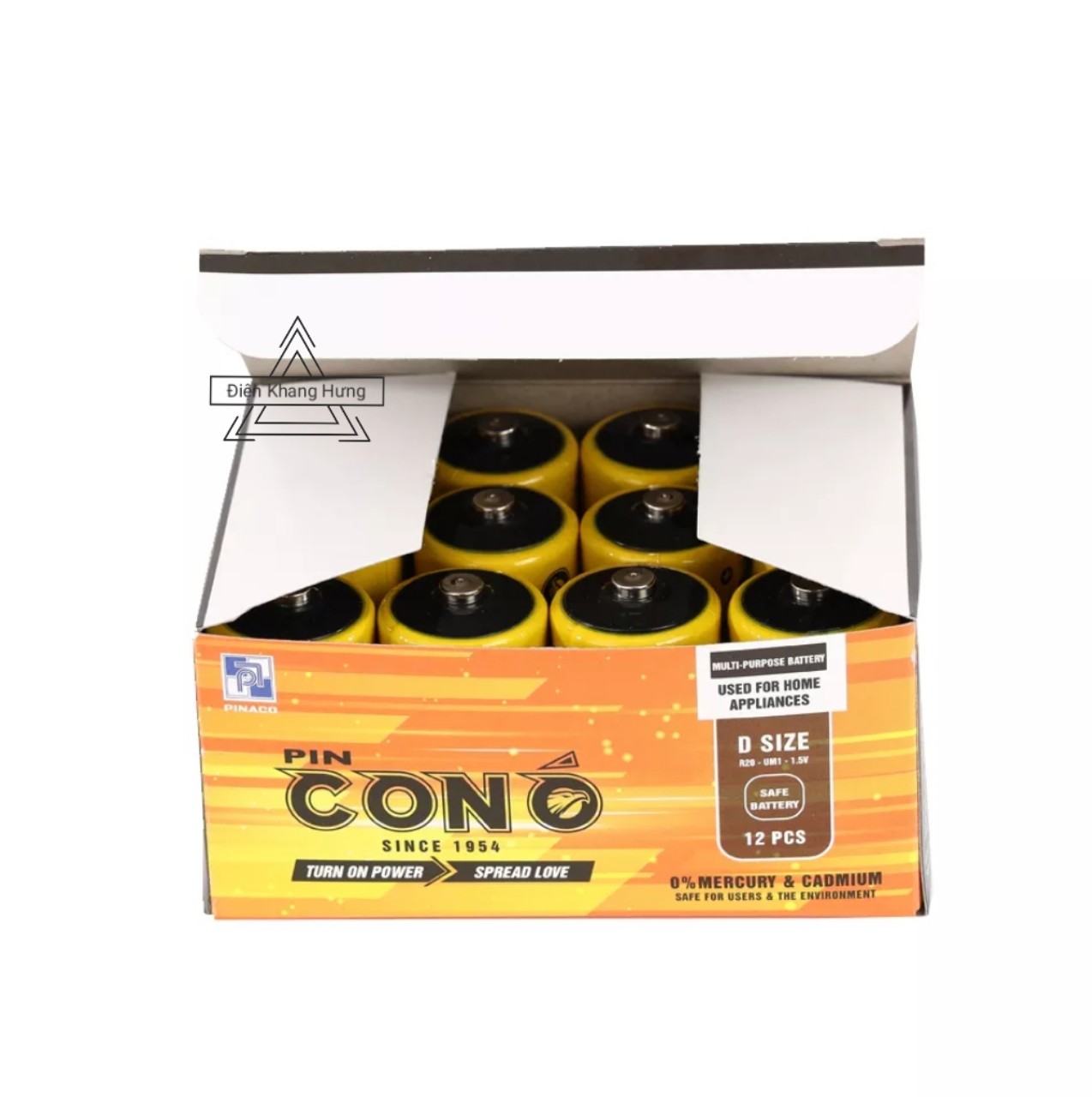 Pin đại con ó PINACO