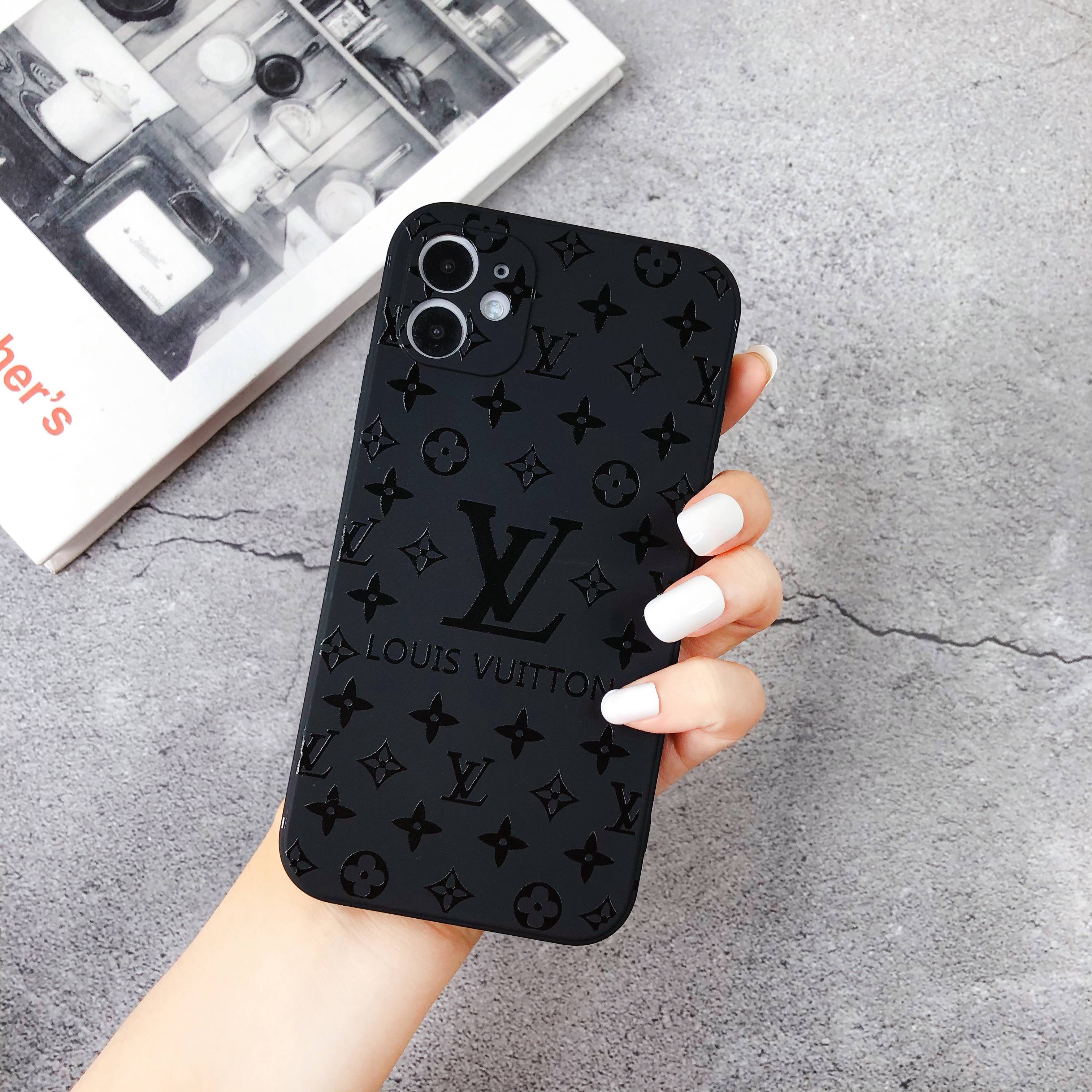 Ốp Lưng Iphone Cạnh Vuông L.V - BVC , BVC Iphone5/5s/6/6plus/6s/6splus/7/7plus/8/8plus/x/xr/xs/11/12/pro/- SENCASE