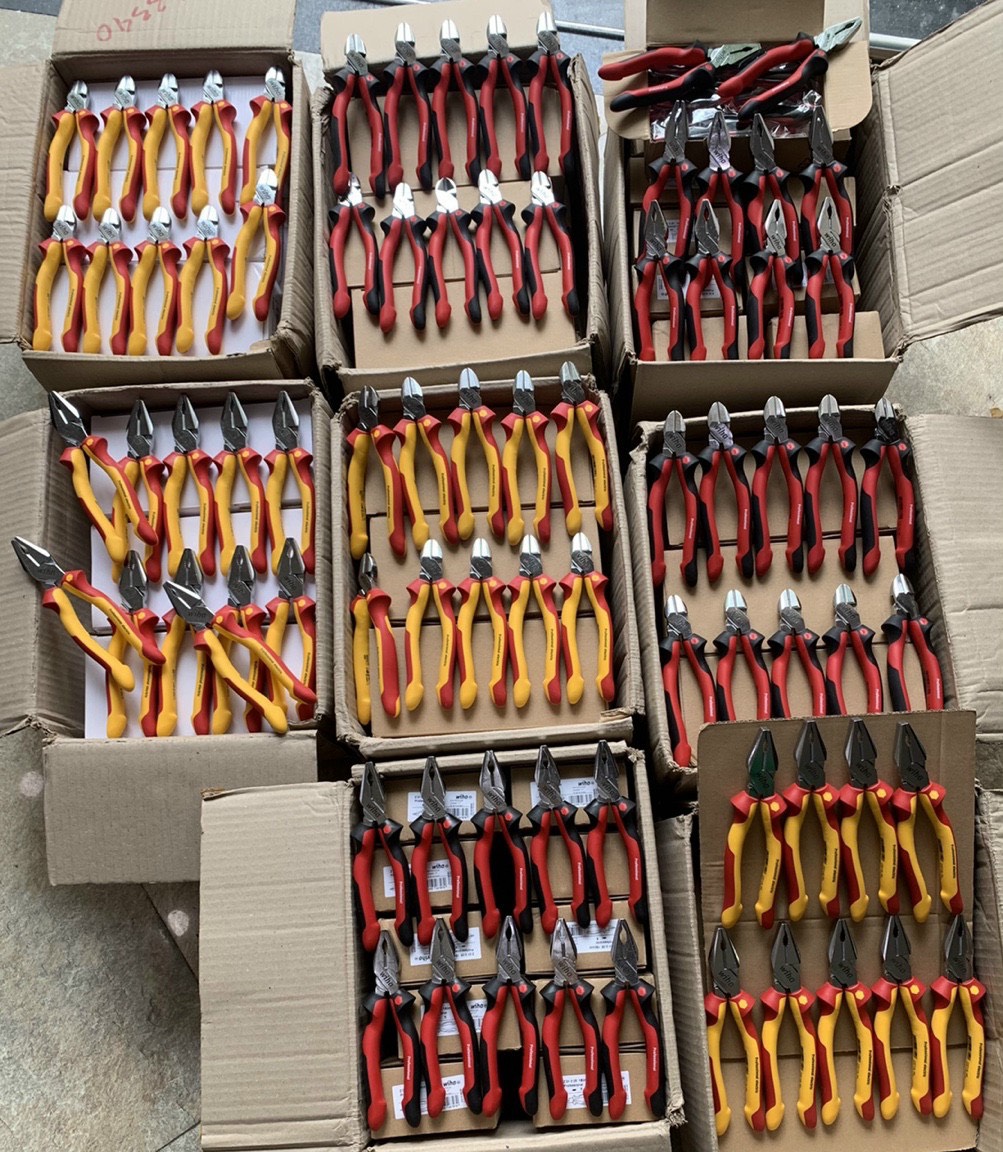 Kìm cắt cách điện 1000V Wiha 43340