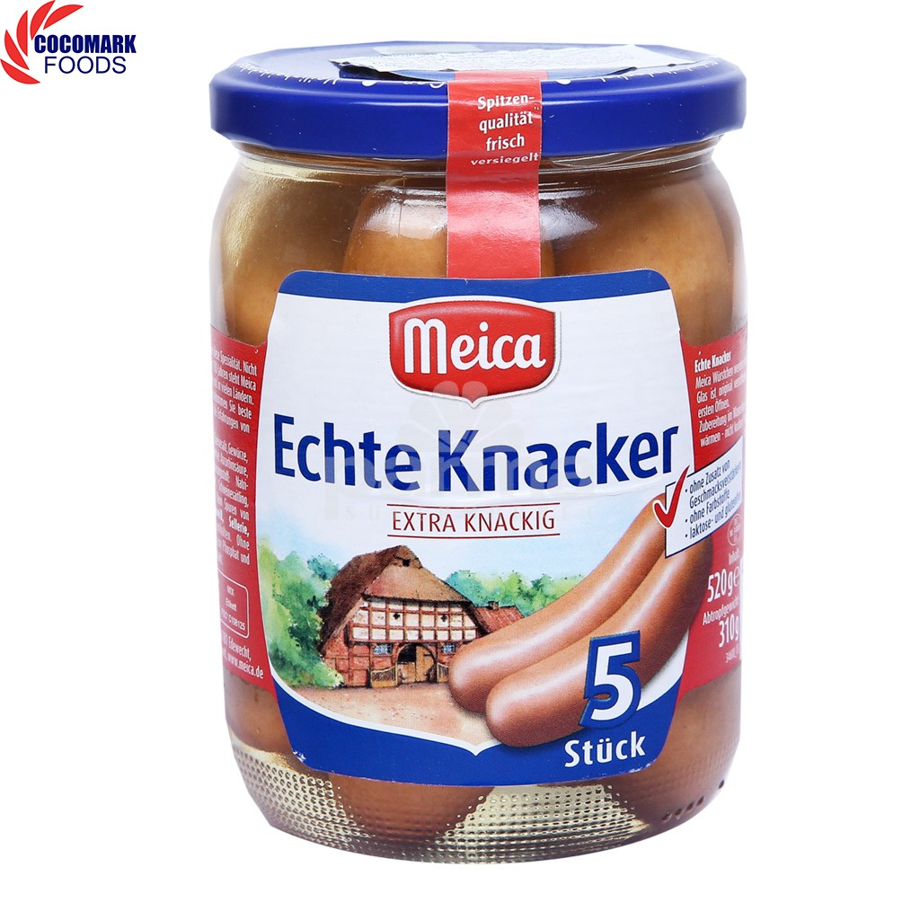 Xúc xích Đức hiệu Meica Echte Knacker 520g
