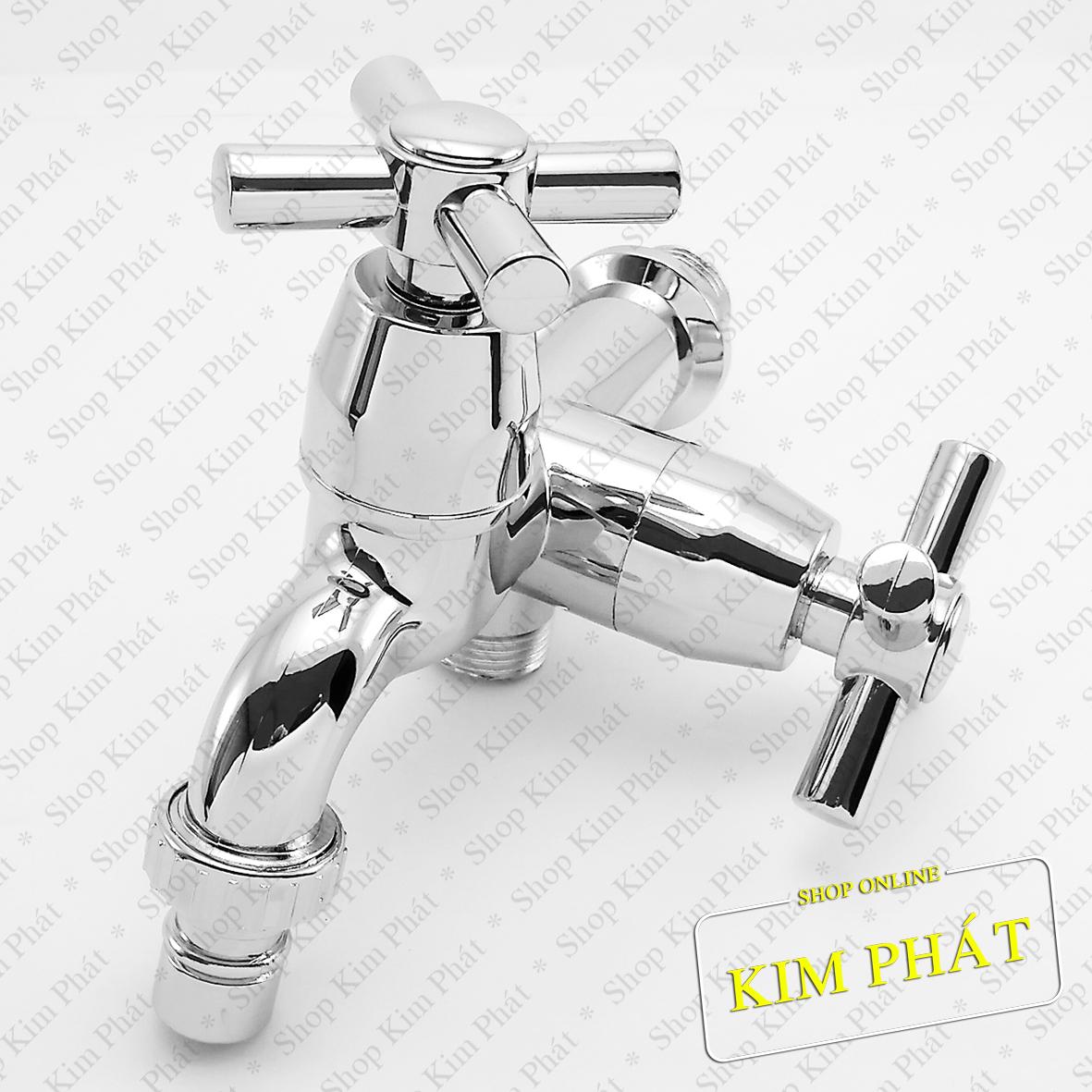 Vòi sen Nhựa lạnh ABS mạ chorme 2 chế độ