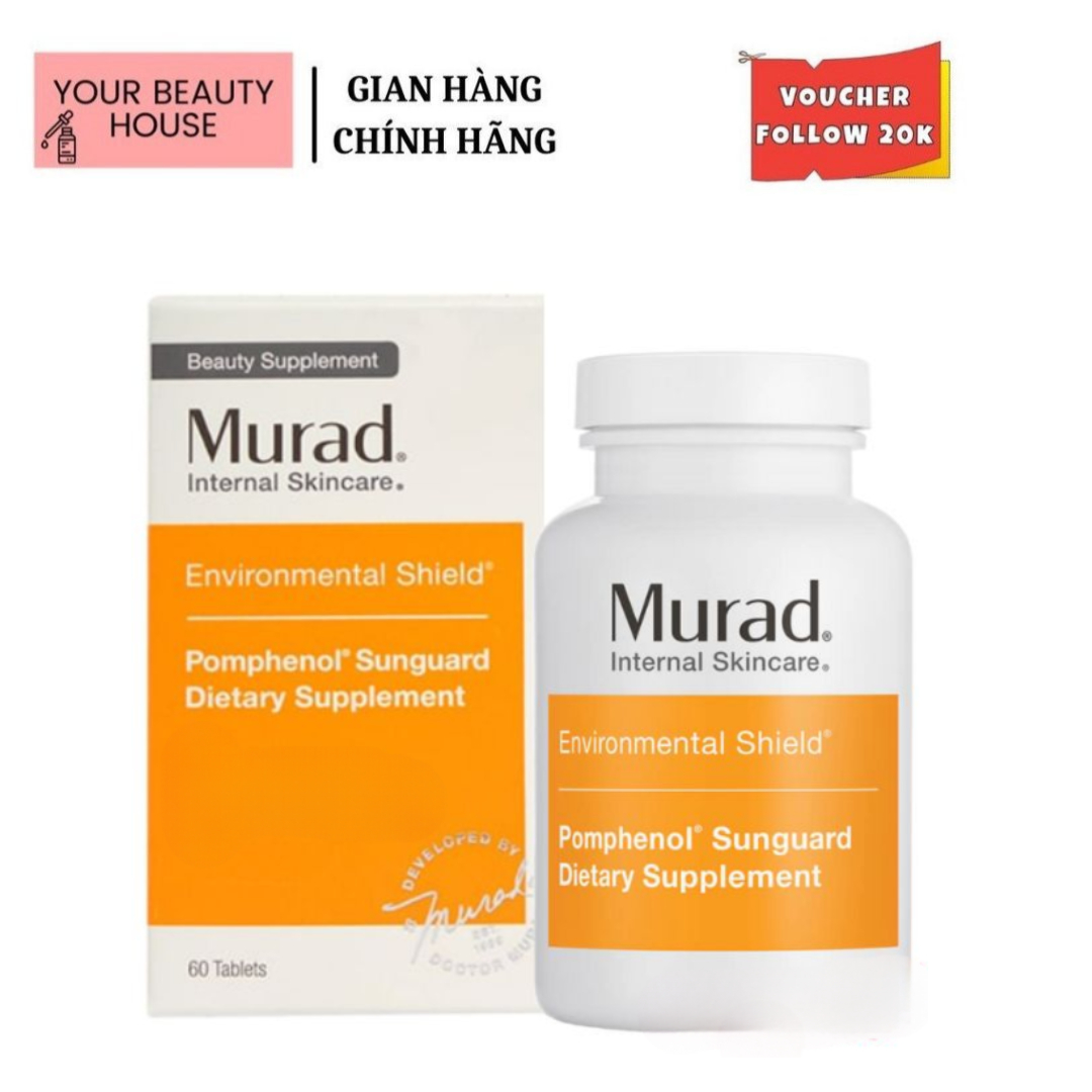 [Murad] Viên Uống Chống Nắng Sáng Da