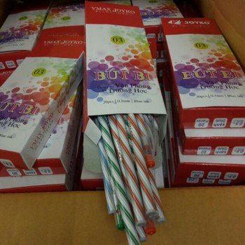 BÚT NẾN DÀI,BÚT BI NẾN DÀI 1 HỘP (20 CHIẾC)