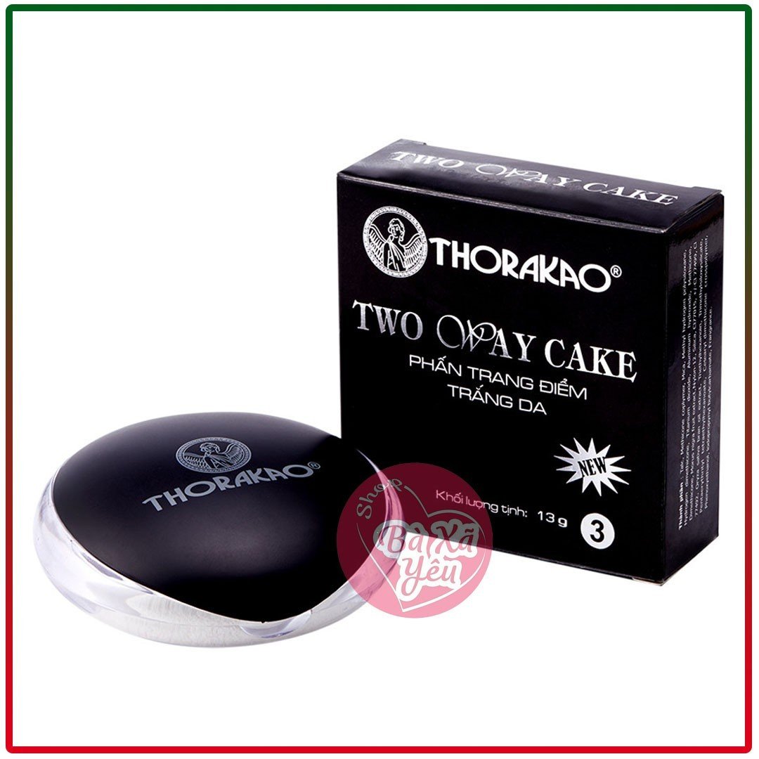 Phấn trang điểm trắng da Thorakao 13g Số 3