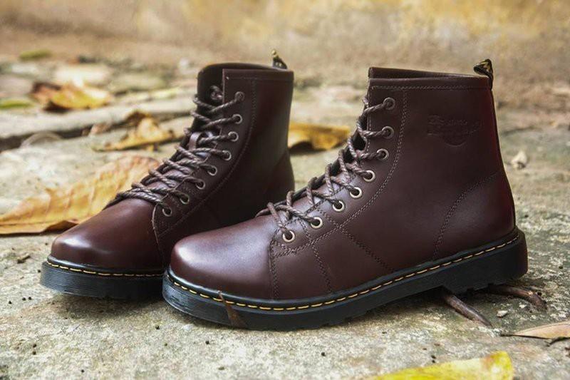 [DA BÒ XỊN] Giày cao cổ da bò thật MENLI CCLZ06 (Đền tiền nếu phát hiện giả da)