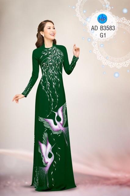 [HCM]Vải áo dài con hạc