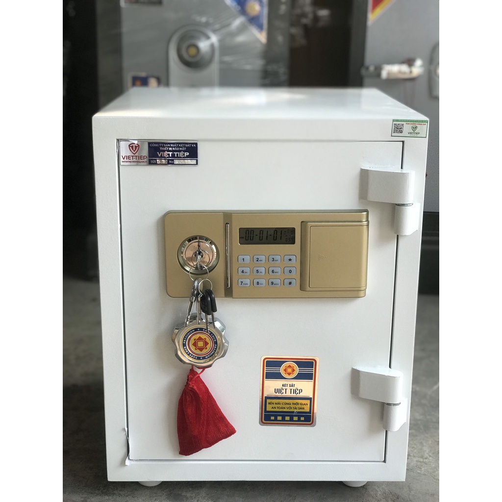 Két Sắt Việt Tiệp KE54 Điện Tử Phím Bấm <50KG +_ >