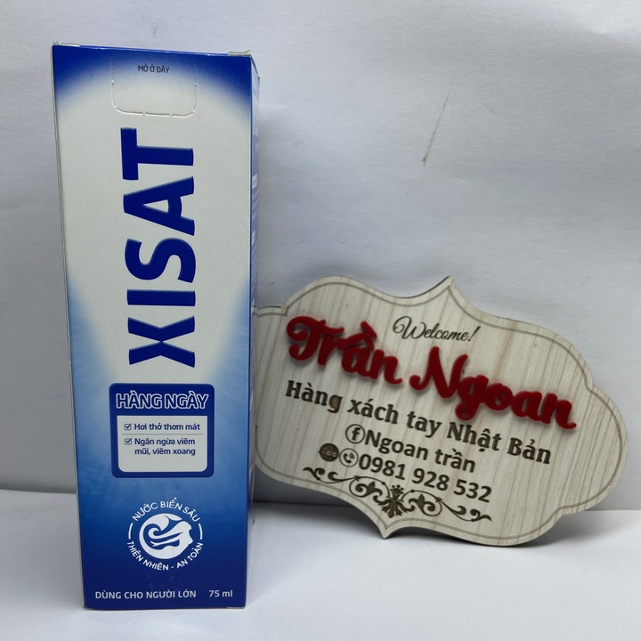Dung Dịch Vệ Sinh Mũi Xisat - Chai 75ml