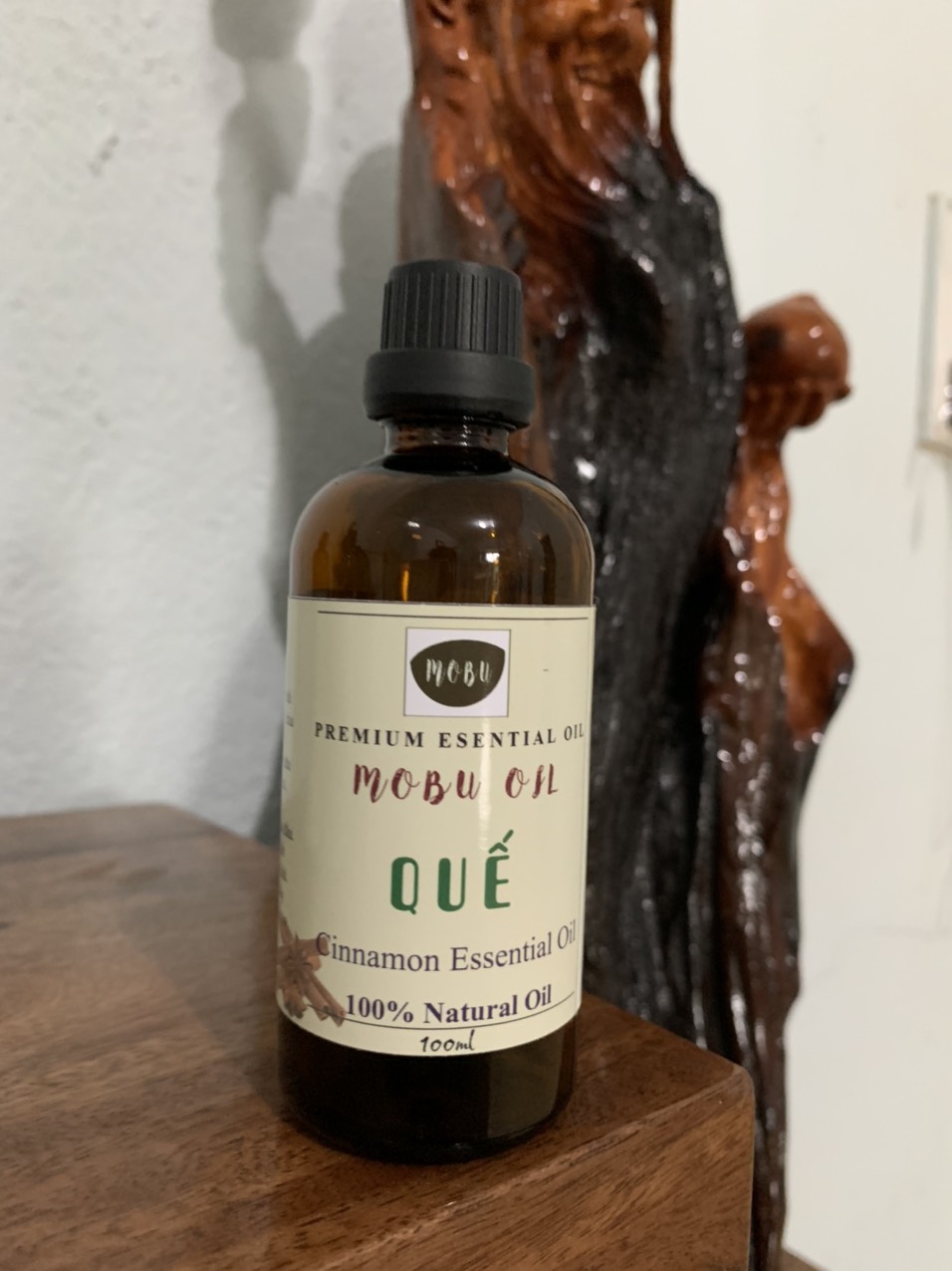Tinh dầu Quế 100% nguyên chất 100ml - tinh dầu MoBu