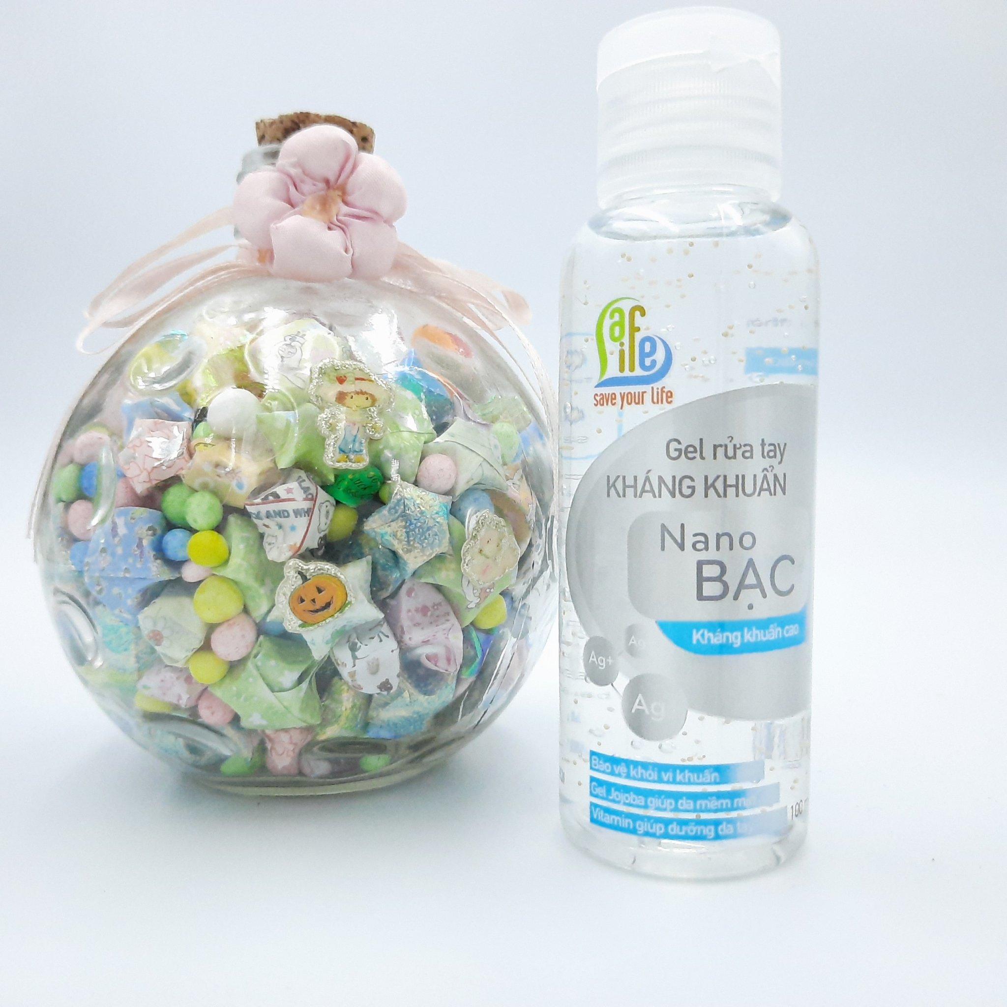 Gel Rửa Tay Nano Bạc Kháng Khuẩn