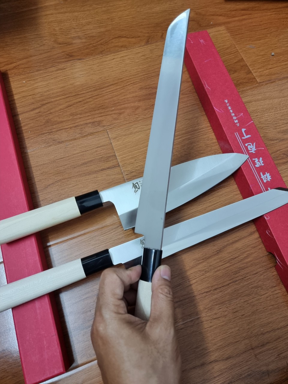 Dao Sashimi Chuyên Dùng Thái Lọc Thịt Cá Nhà Hàng
