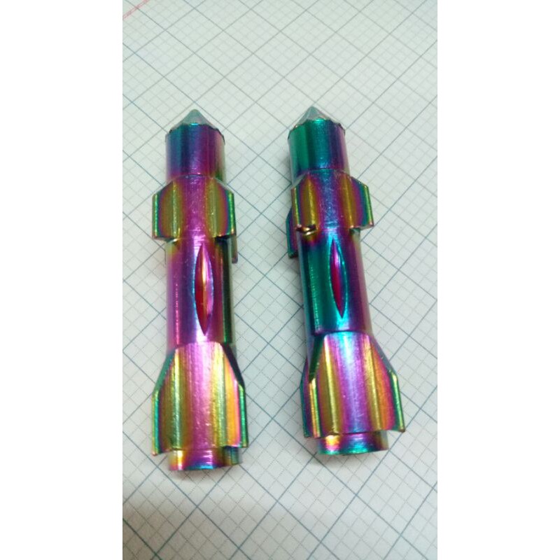 7-Color Brake Caliper Screws - Price for 1 Pair