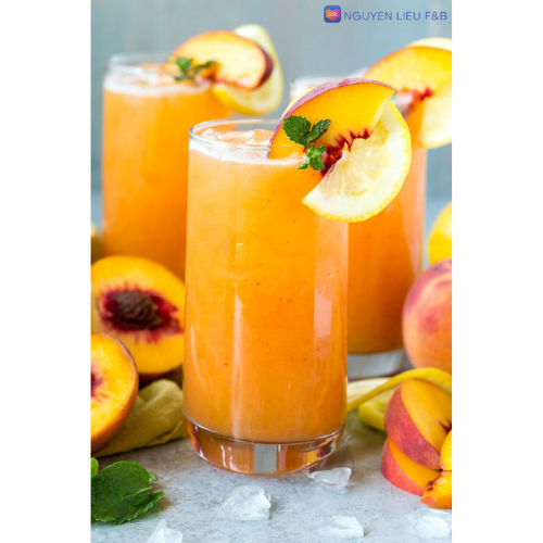 Sinh Tố Đào Berrino Peach 1L