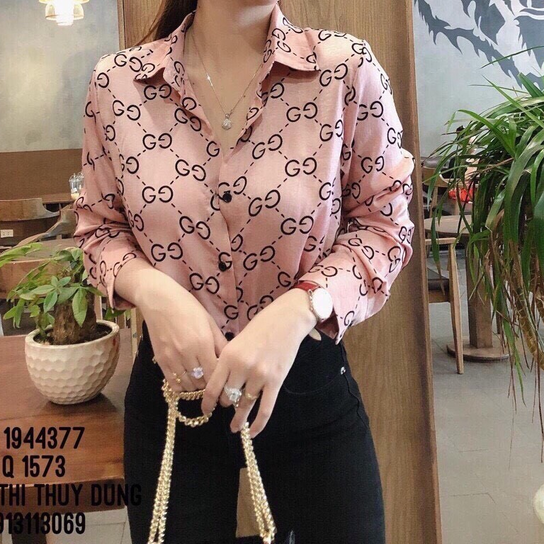 Áo Sơ Mi Lụa Nữ - Áo Sơ Mi Nữ Cao Cấp Thời Trang Cá Tính ASU1