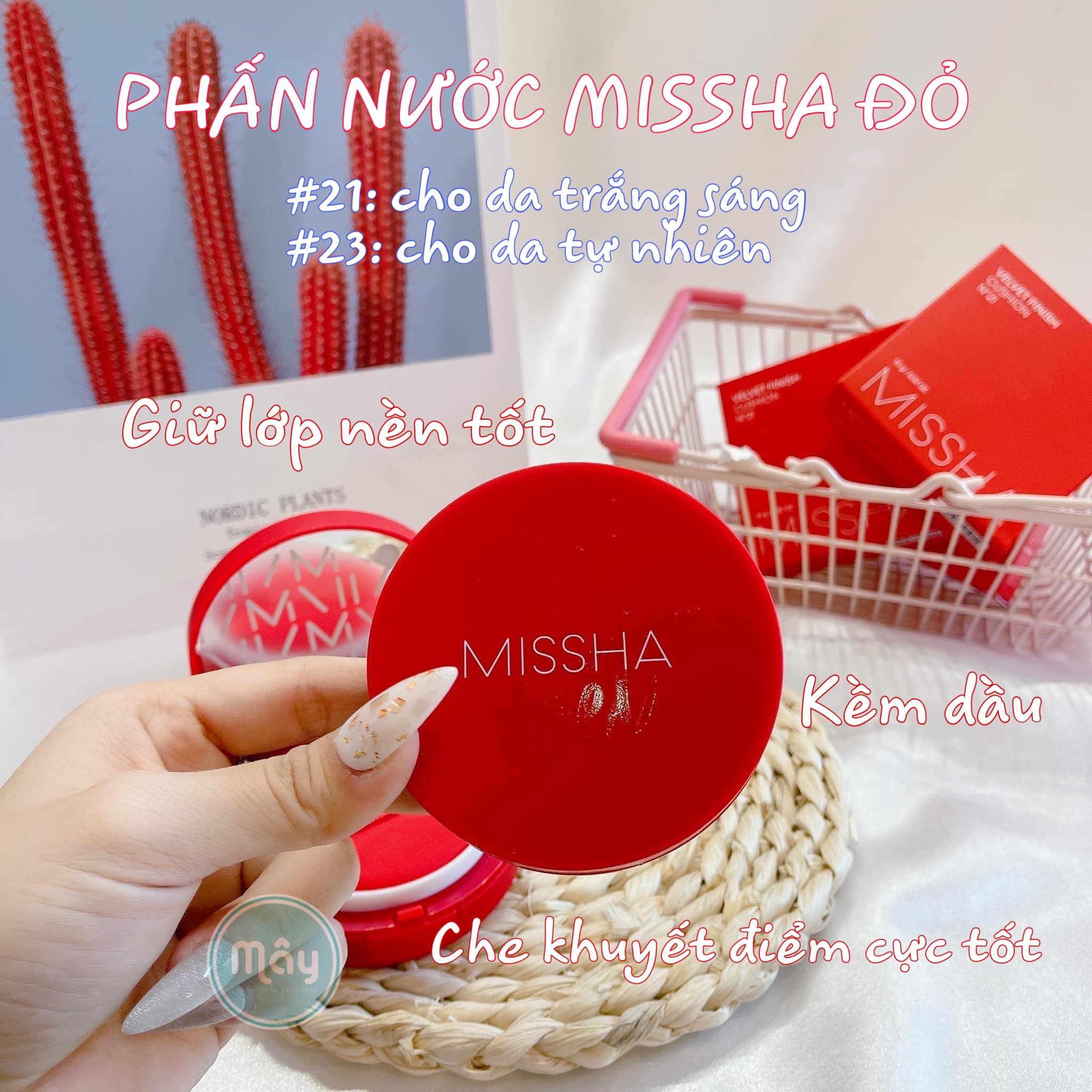PHẤN NƯỚC MISSHA VELVET FINISH CUSHION
