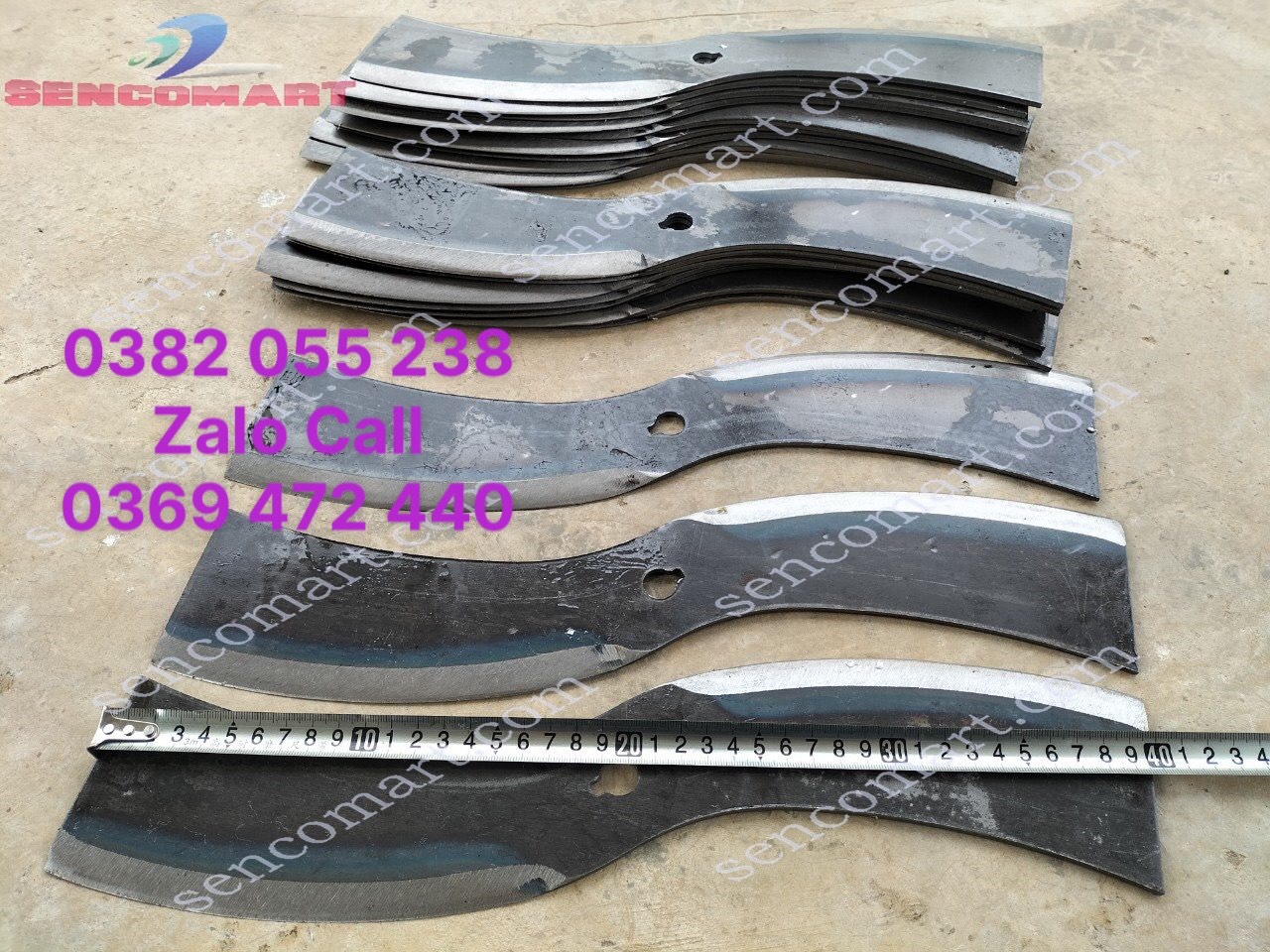 Lưỡi dao máy băm chuối máy băm cỏ 42cm