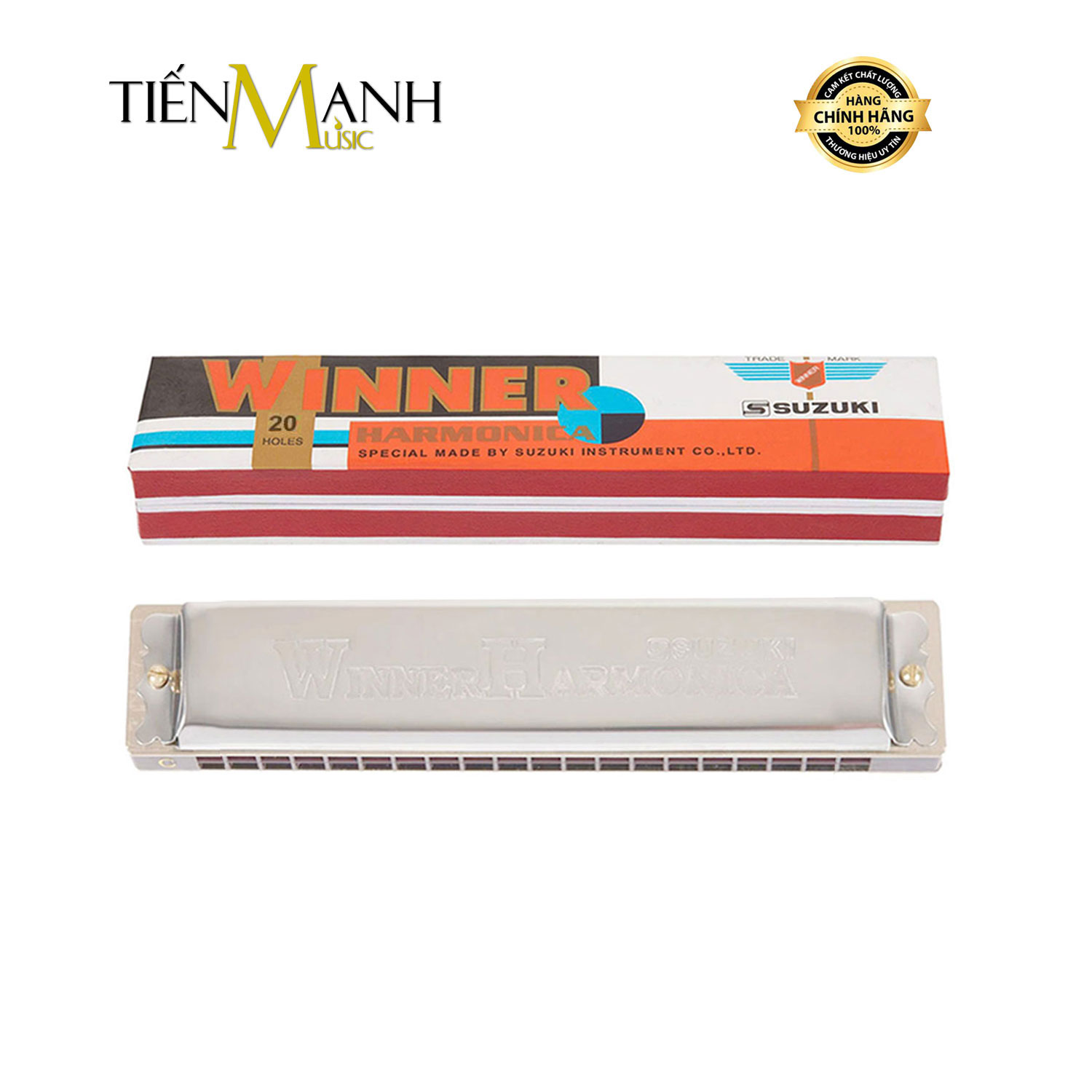 Kèn Harmonica Suzuki Winner 20 Holes